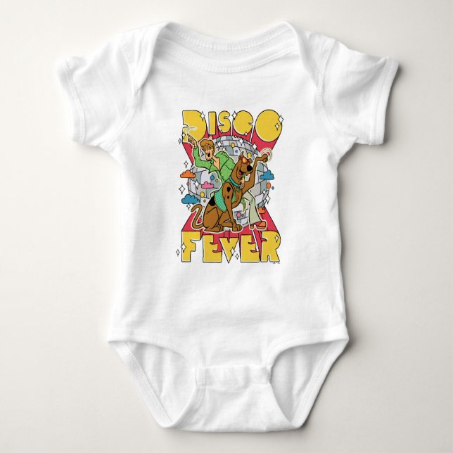 Disco Fever med Scooby och Shaggy T Shirt (Framsida)