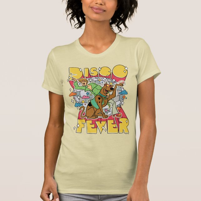 Disco Fever med Scooby och Shaggy T Shirt (Framsida)