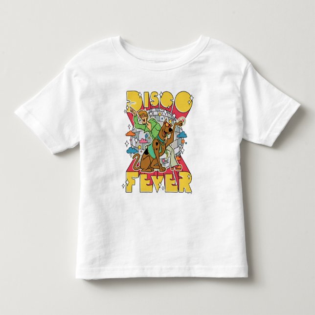 Disco Fever med Scooby och Shaggy T Shirt (Framsida)