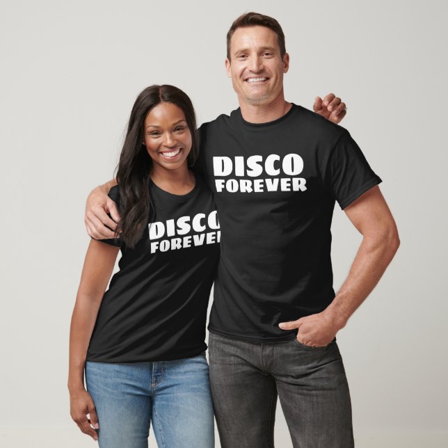 DISCO FÖR VINTAGE 1970S T-SHIRT (Unisex)
