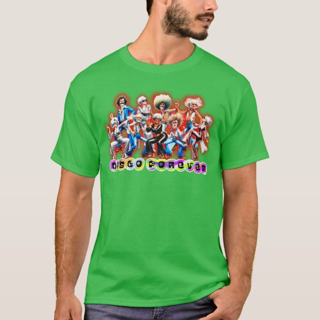 Disco Forever T Shirt (Framsida)