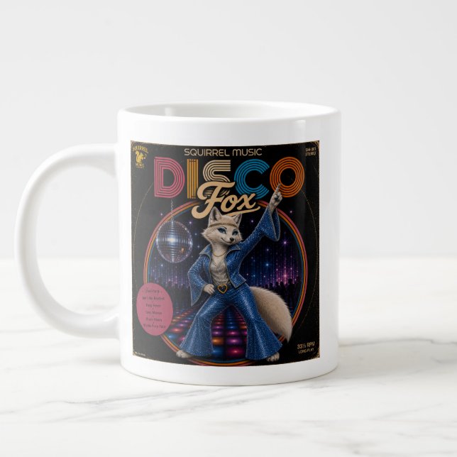Disco Fox Duo Jumbo Mugg (Vänster)