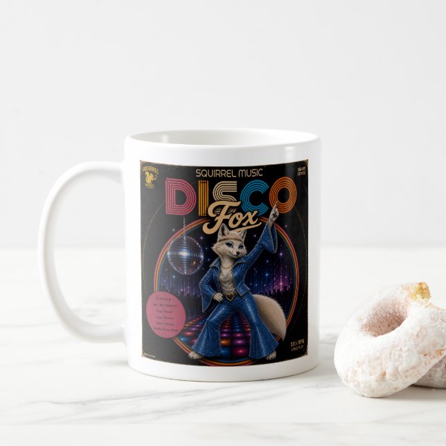 Disco Fox Duo Kaffemugg (Med munk)