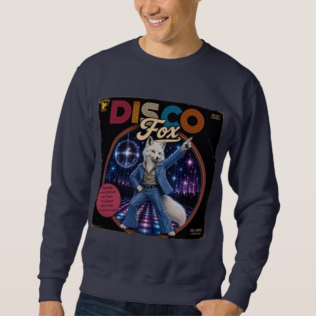 Disco Fox Lång Ärmad Tröja (Framsida)