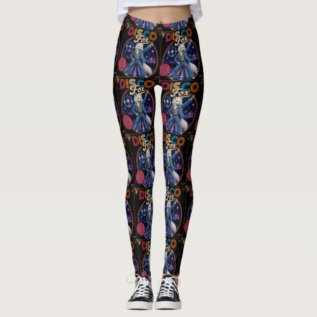 Disco Fox Leggings (Framsida)