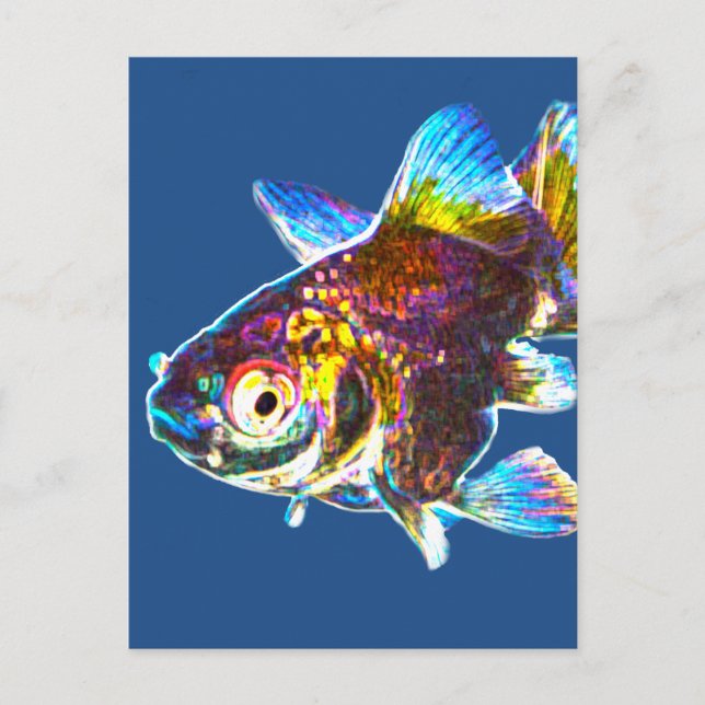 Disco Goldfish Vykort (Framsida)
