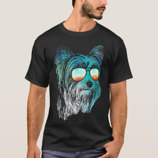 Disco Groovy Biewer Terrier Dog Gift T Shirt