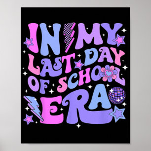 Disco Groovy Hej Sommar på min sista skoldag Poster