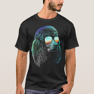 Disco Groovy Pudel Hund Gift T Shirt