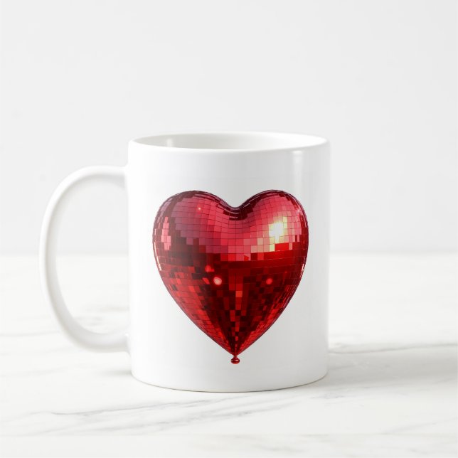 Disco Heart Mugg (Vänster)
