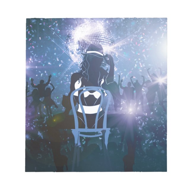 Disco Heartslag Anteckningsblock (Framsida)