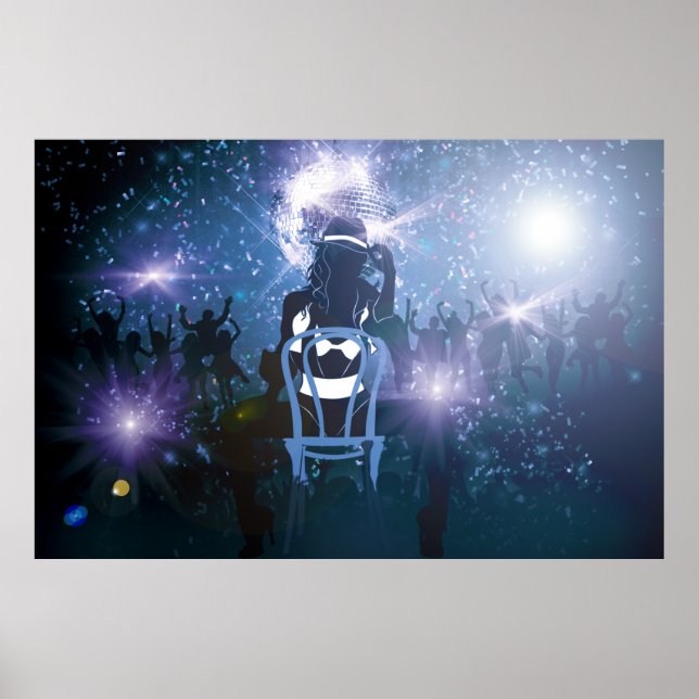 Disco Heartslag Poster (Framsidan)