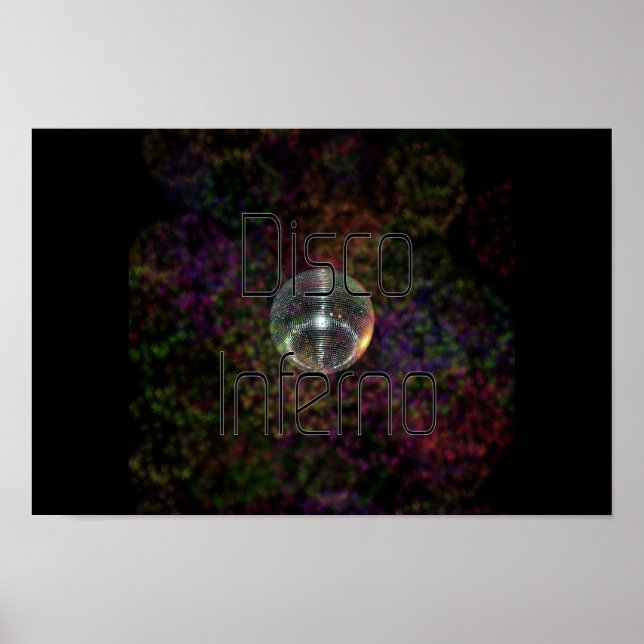 Disco Inferno Poster (Framsidan)