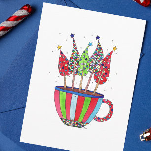 Disco-julteskort Helgkort