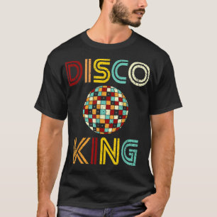 Disco Kung Manar Distress Dance 70:s 80-tal T Shirt