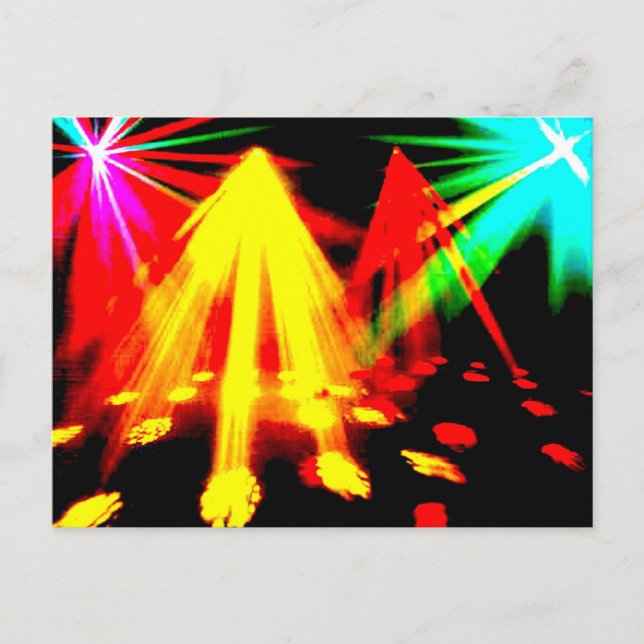 disco_ljus - mittpunkt vykort (Framsida)