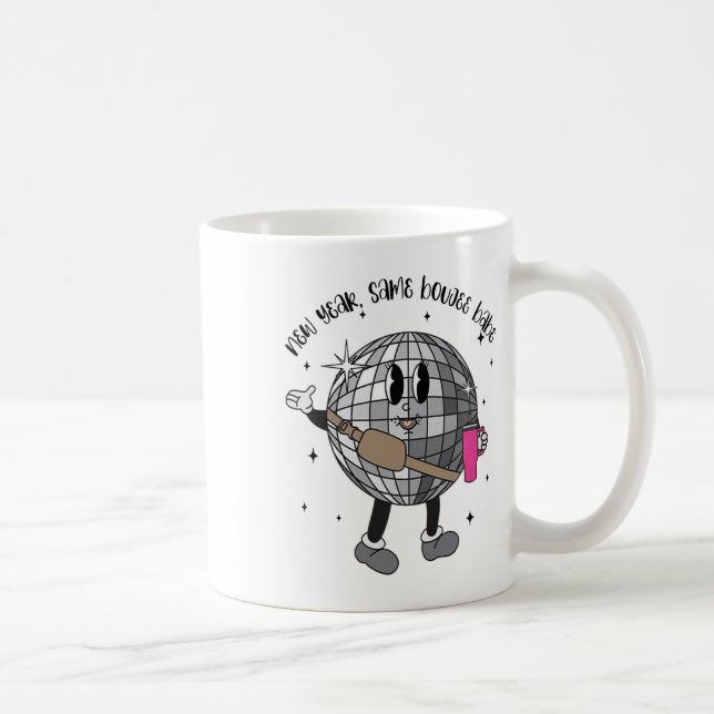 Disco Ll Nyår Samma Boujee God Jul  Kaffemugg (Höger)