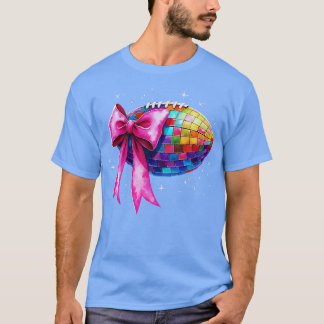 Disco med Rosa Bow Sports Party 1 T Shirt