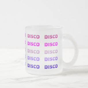 DISCO mugg (frostat glas)