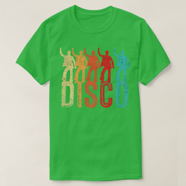 Disco Music 10 T Shirt (Design framsida)