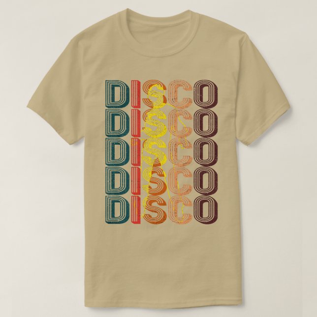 Disco Music 3 T Shirt (Design framsida)