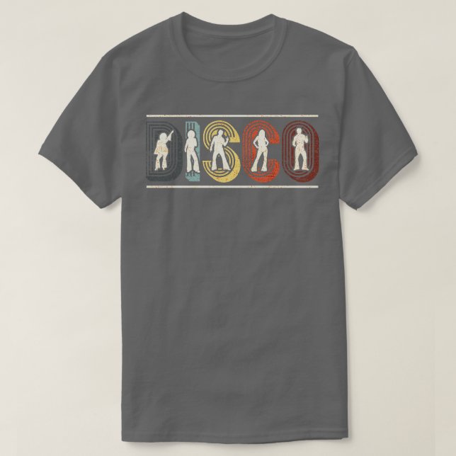 Disco Music 9 T Shirt (Design framsida)