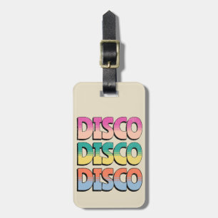 Disco Music Bagagebricka