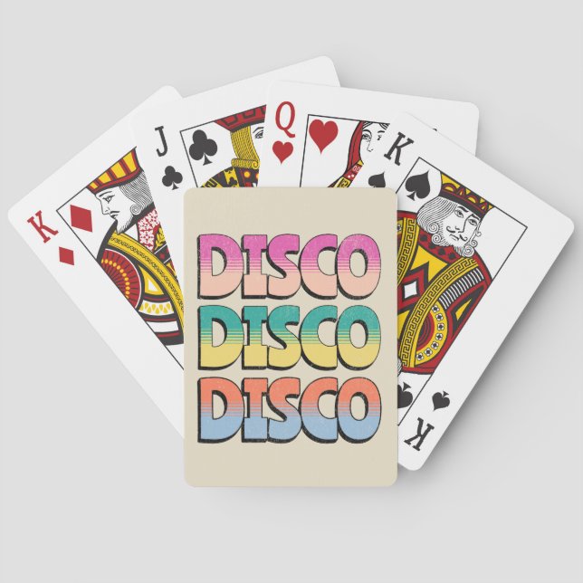 Disco Music Casinokort (Baksidan)