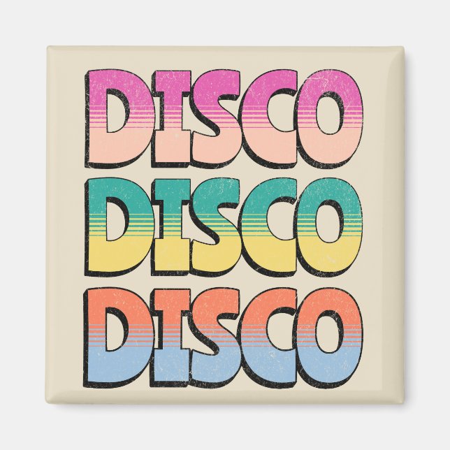 Disco Music Magnet (Framsidan)
