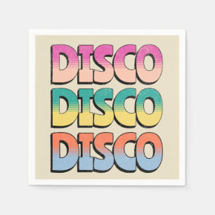 Disco Music Pappersservett