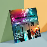 Disco Night Glam Birthday/Bachelor Party Inbjudningar<br><div class="desc">Disco klubb dans party-installation för Disco boll-inbjudningar/Disco prom-inbjudningar/Mans disco födelsedagsfest inbjudan/Disco-inbjudningar/Disco-inbjudningar av kandidatpart. Anpassa den med din egen tillfälle-text i enlighet med detta eller klicka på knappen "Anpassa den" för att gå till designen i verktyg där du kan lägga till text,  ändra teckensnitt,  storlek text,  färg,  textplacering med mera.</div>