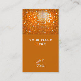 Disco-Orange, affärskort överst Visitkort