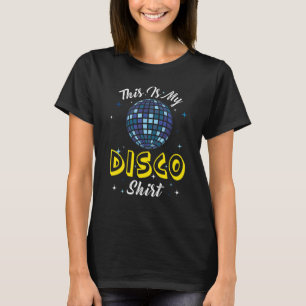 Disco Outfit Women Manar 70s & 80s Costume Detta ä T Shirt