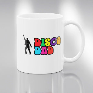 Disco Pappa - ett 70-talsgåva från Retro till Papp Kaffemugg