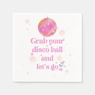 Disco Party Cocktail Napkins Pappersservett