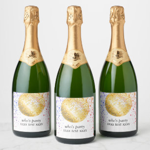 Disco party dans party 70-talet guld-disco boll