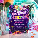 Disco Party Låt oss Glow Neon Glow Girl Birthday Inbjudningar<br><div class="desc">Molly Easily PERSONALIZE den här utformningen med dina detaljer! ■ Om du behöver koordinera MATCHING ITEMS,  kontrollera vår matchande samling eller butik. Har du några frågor om vår design eller om du inte kan hitta det du är tittar för,  kontakta oss: info@designmypartystudio.com. Molly</div>