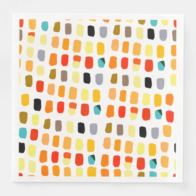 Disco Party Napkins Pappersservett (Framsida)