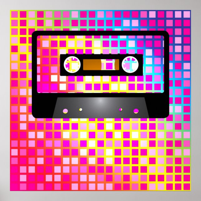 Disco Party Poster (Framsidan)