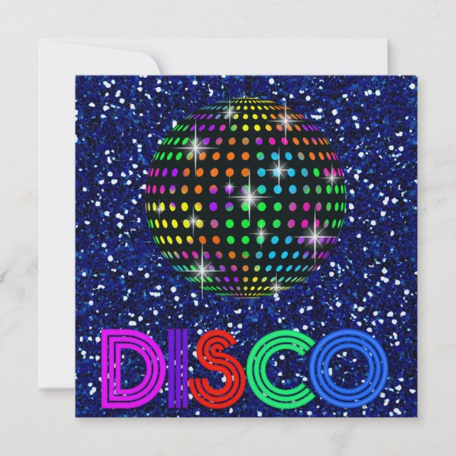 DISCO PARTY - SRF INBJUDNINGAR (Framsida)