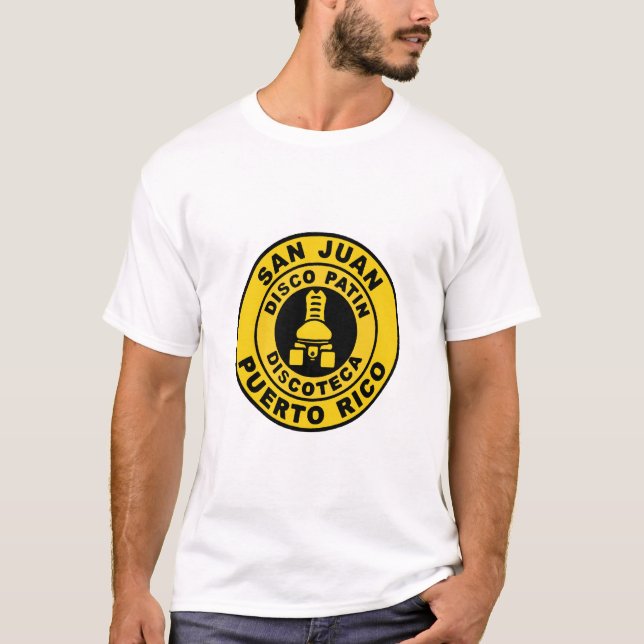 Disco Patin T Shirt (Framsida)