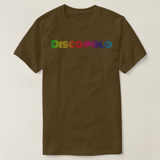 Disco polo t shirt (Design framsida)