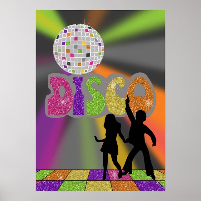Disco Poster (Framsidan)