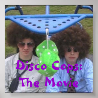disco poster, Disco-klipp:Filmen - anpassad Poster