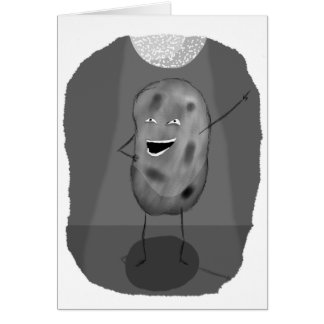 Disco Potato Hälsningskort