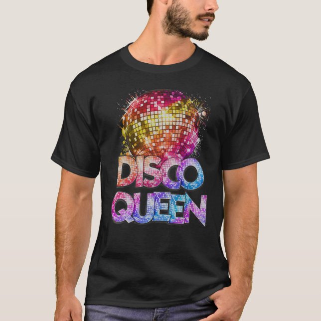 Disco Queen Classic T-Shirt (Framsida)