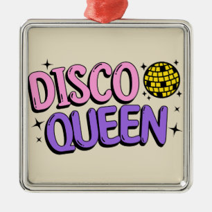 Disco Queen Julgransprydnad Metall