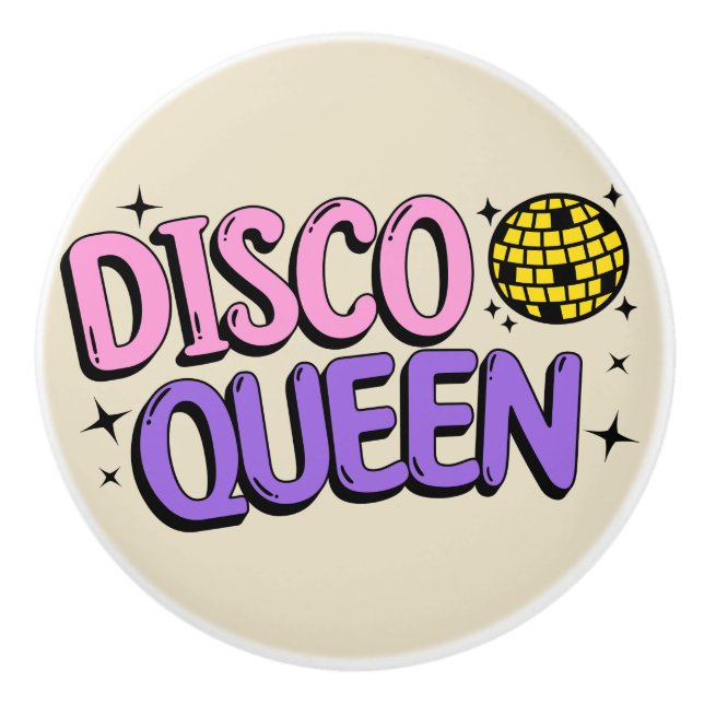 Disco Queen Knopp (Framsidan)