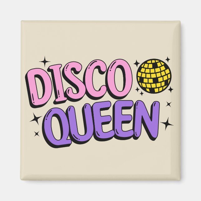 Disco Queen Magnet (Framsidan)