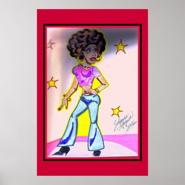 Disco Queen Poster (Framsidan)